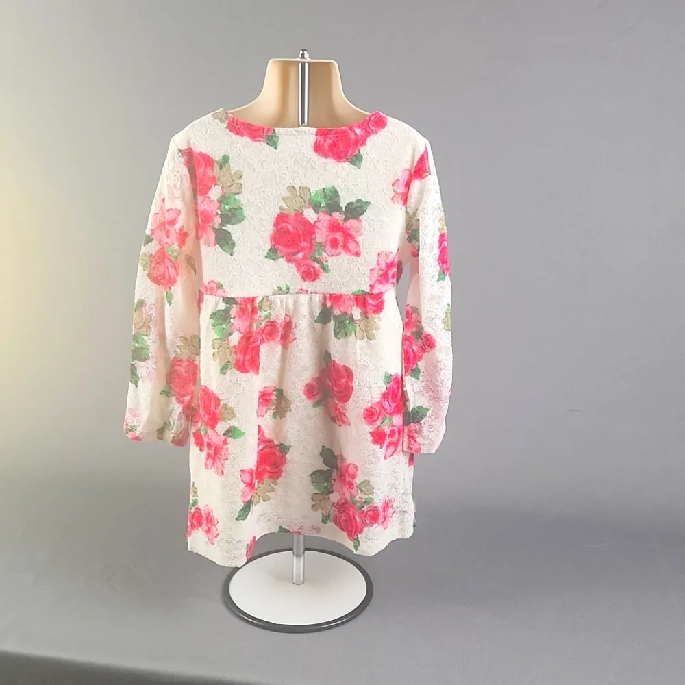 Justice - Girls Floral Top - Size 8